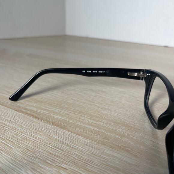 Ray-Ban RB5268 5119 Black Eyeglasses Frames Only 50-17-135 READ - Picture 4 of 9